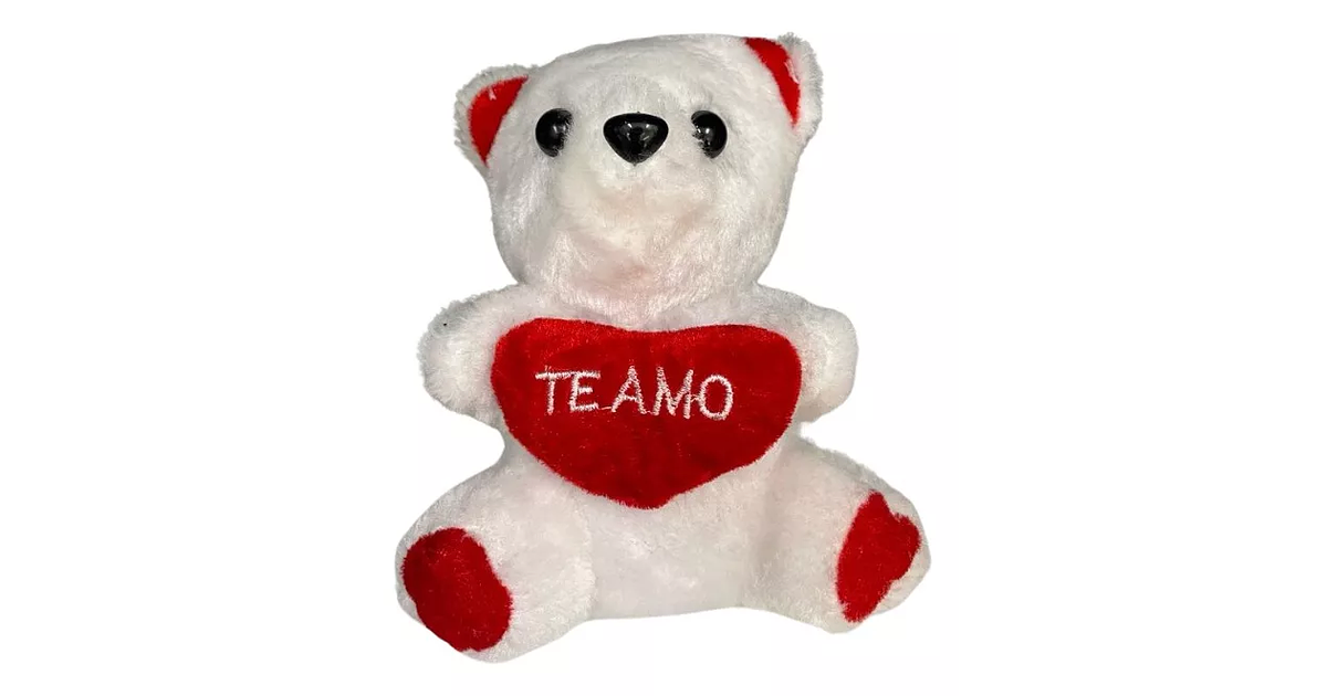 Oso Osito De Peluche Corazon Te Amo San Valentin Pequeño