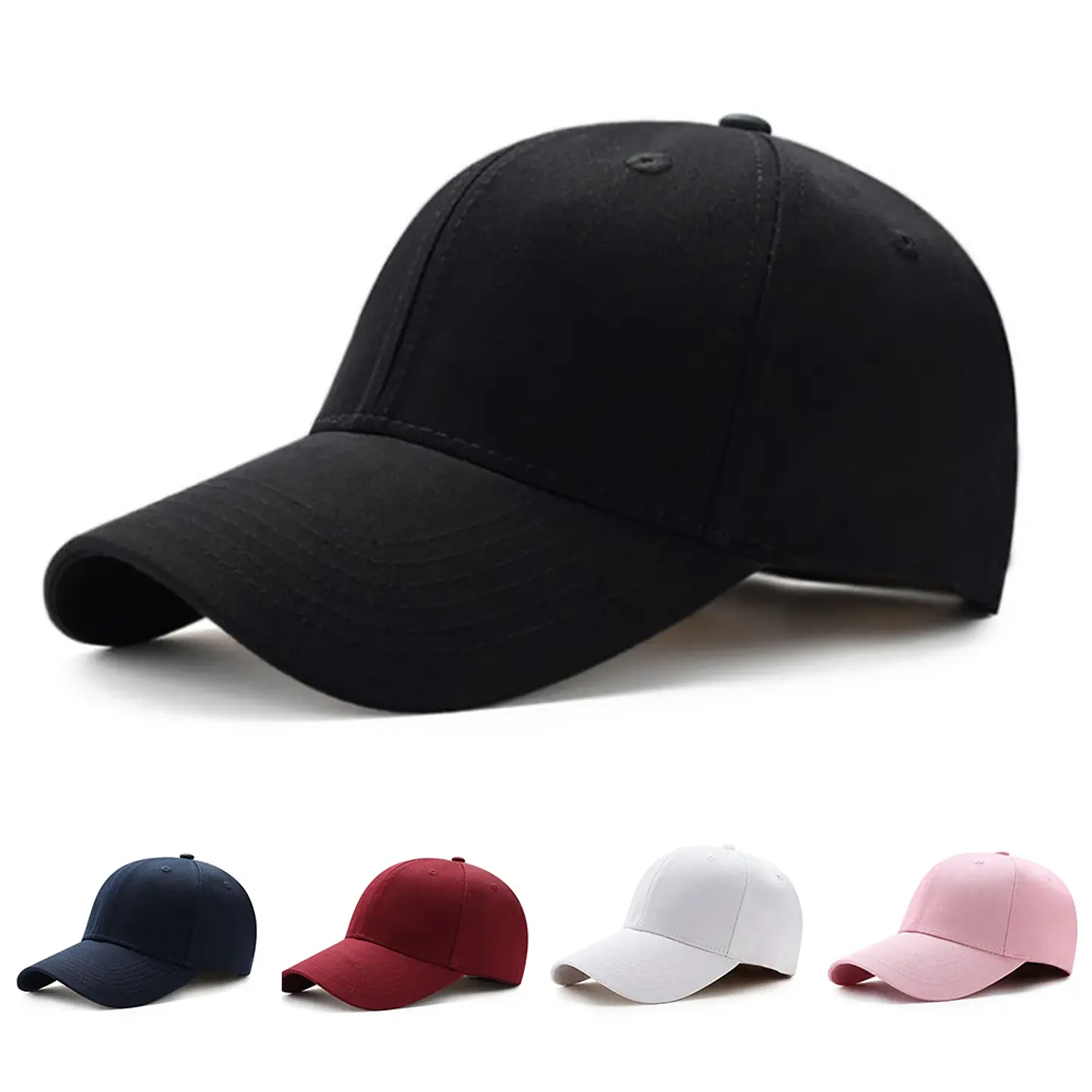 Gorro Jockey Básico Estampar O Bordado Alta Calidad Unisex 1