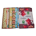 Pack De 4 Paños De Cocina Diseño Variados Secado Rapido 1