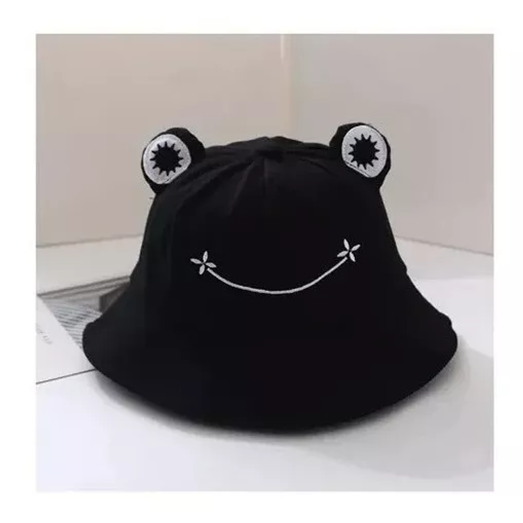 Sombrero Gorro Pescador Diseño Animado Rana Para Niño Niña 5