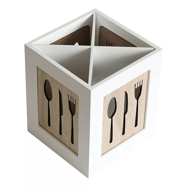 Organizador Utensilios Cocina Porta Cubiertos Porta Servicio 1