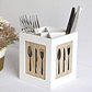 Organizador Utensilios Cocina Porta Cubiertos Porta Servicio - Miniatura 3