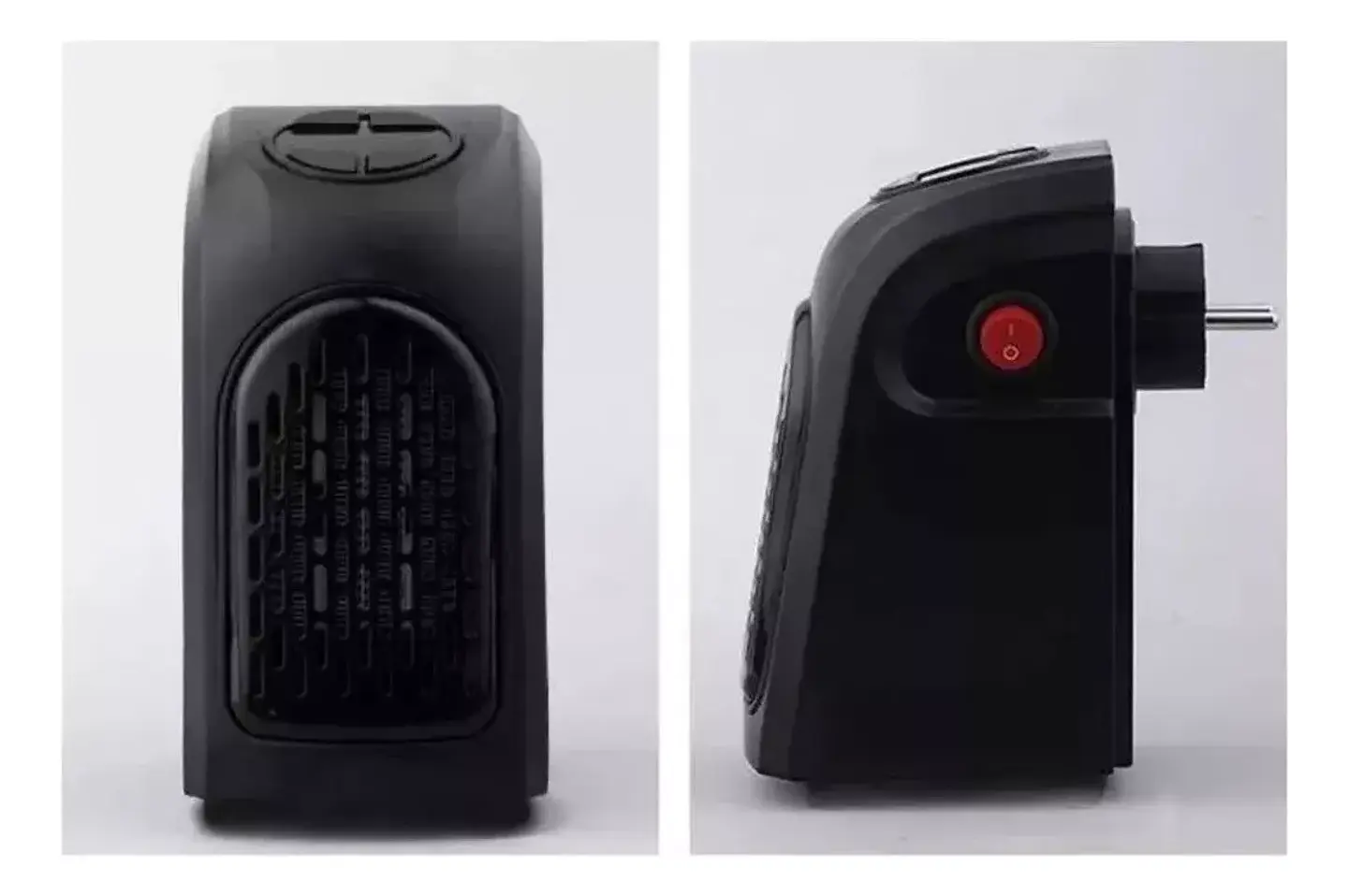 Calefactor Mini Termo Ventilador Portátil Eléctrico 400w Color Negro 6