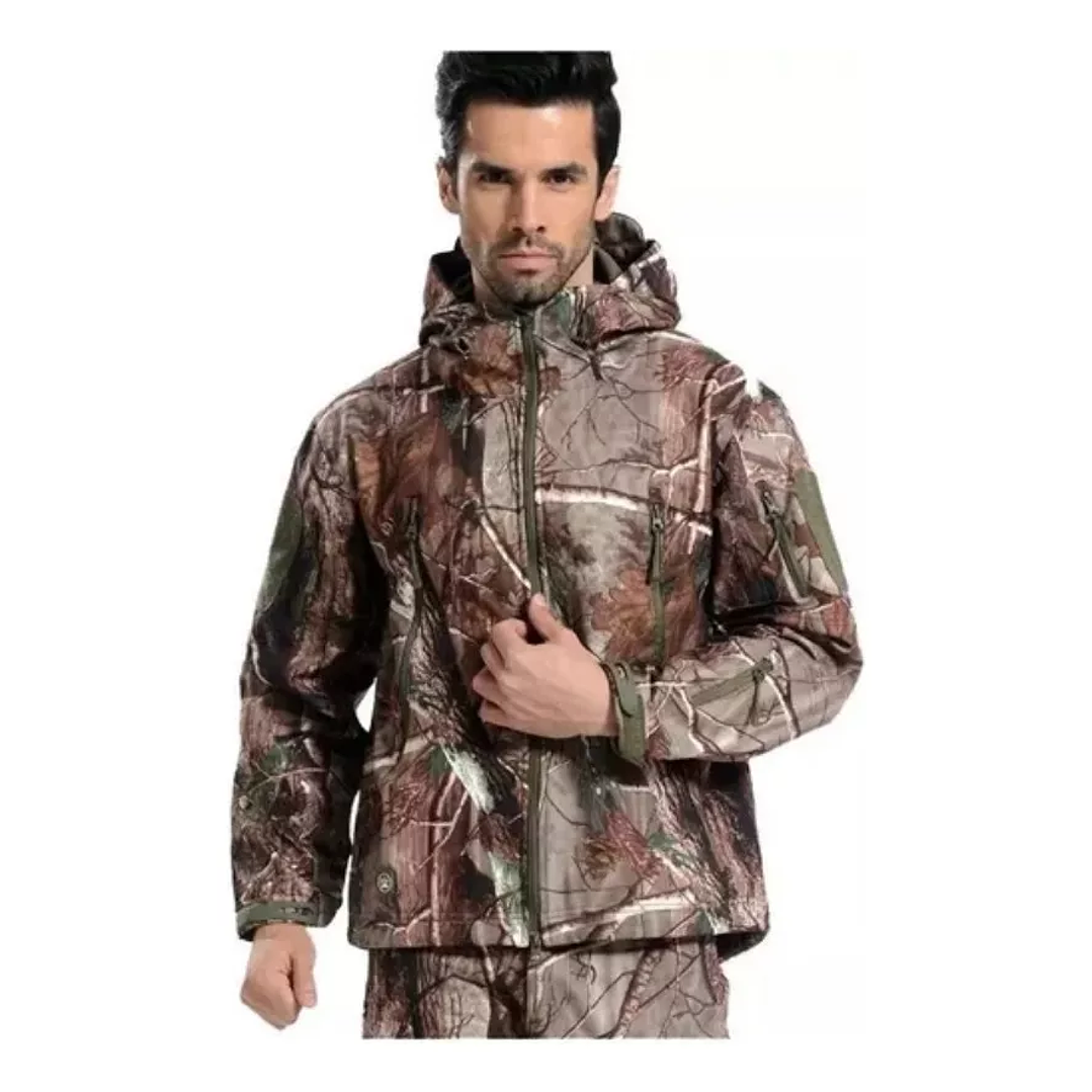 Chaqueta Softshell Tactica Militar Termica Caza Outdoor 19