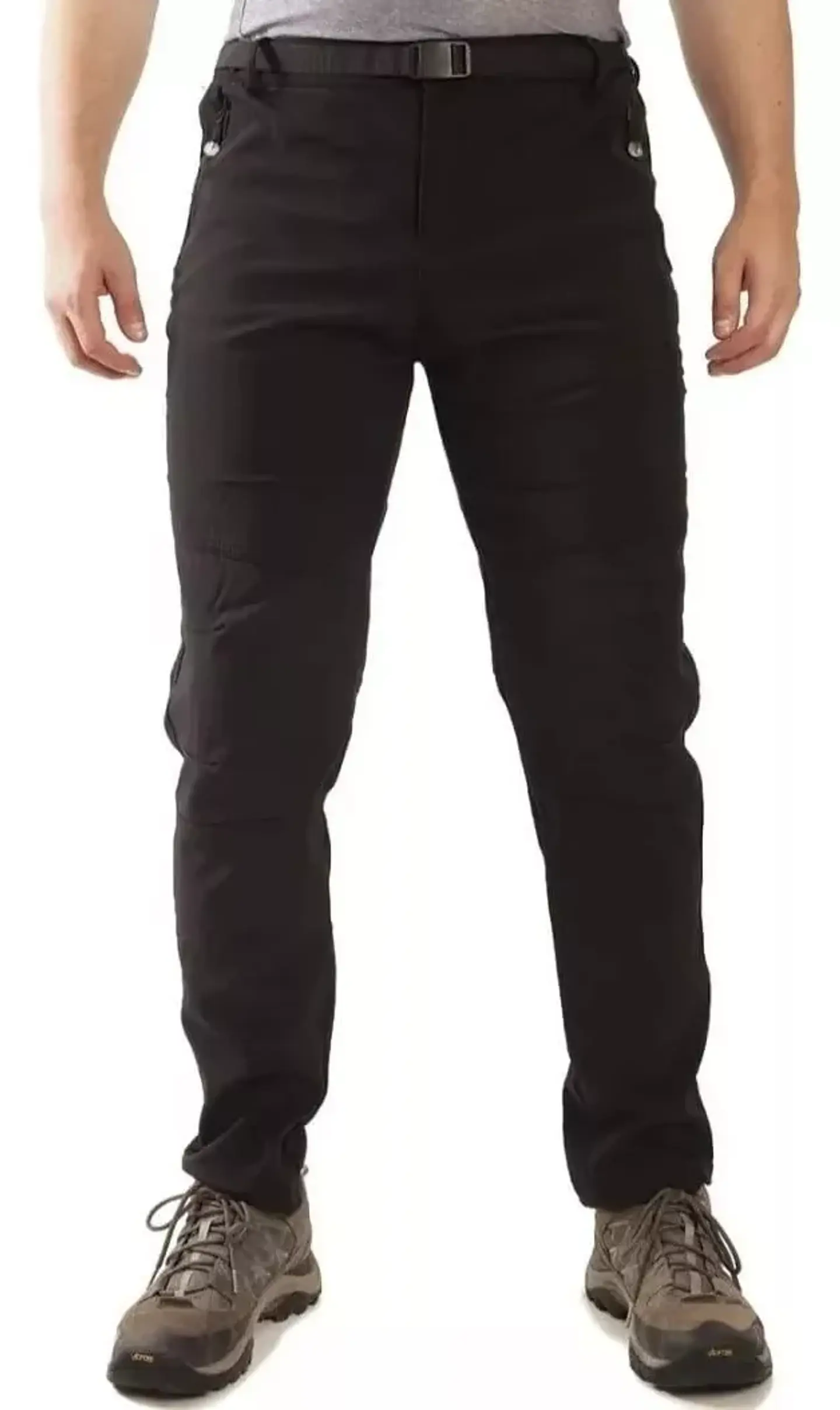 Pantalon Softshell Hombre Termico Impermeable Con Micropolar 1