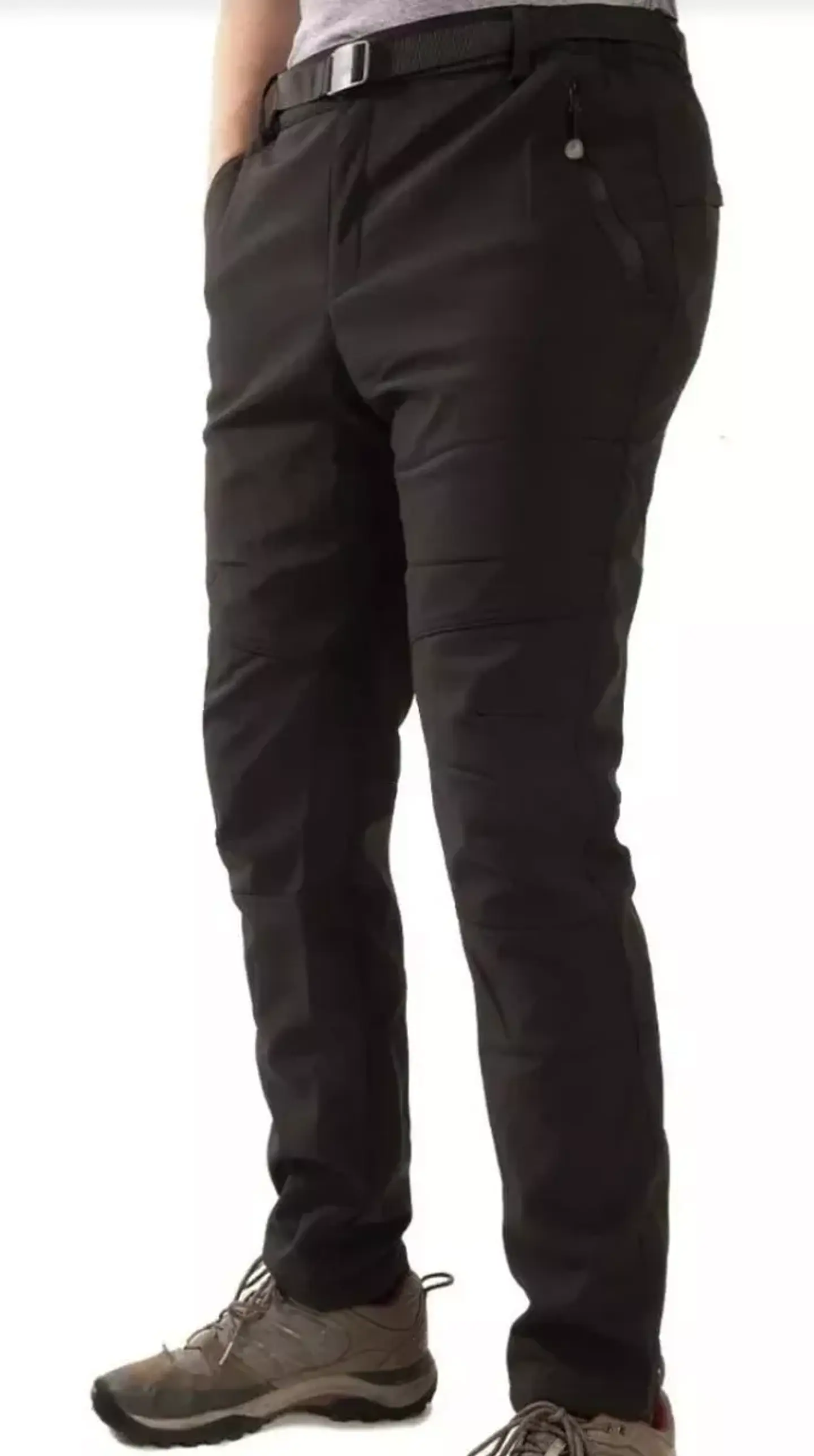 Pantalon Softshell Hombre Termico Impermeable Con Micropolar 2