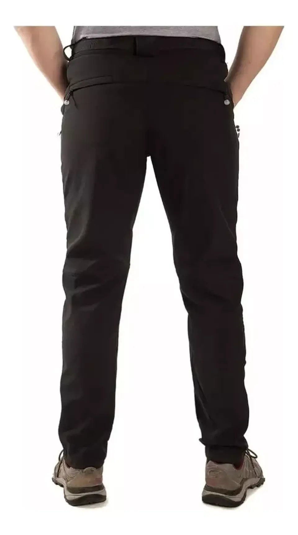 Pantalon Softshell Hombre Termico Impermeable Con Micropolar 3