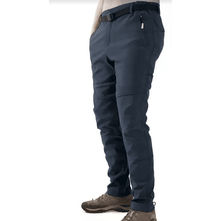 Pantalon Softshell Hombre Termico Impermeable Con Micropolar 5