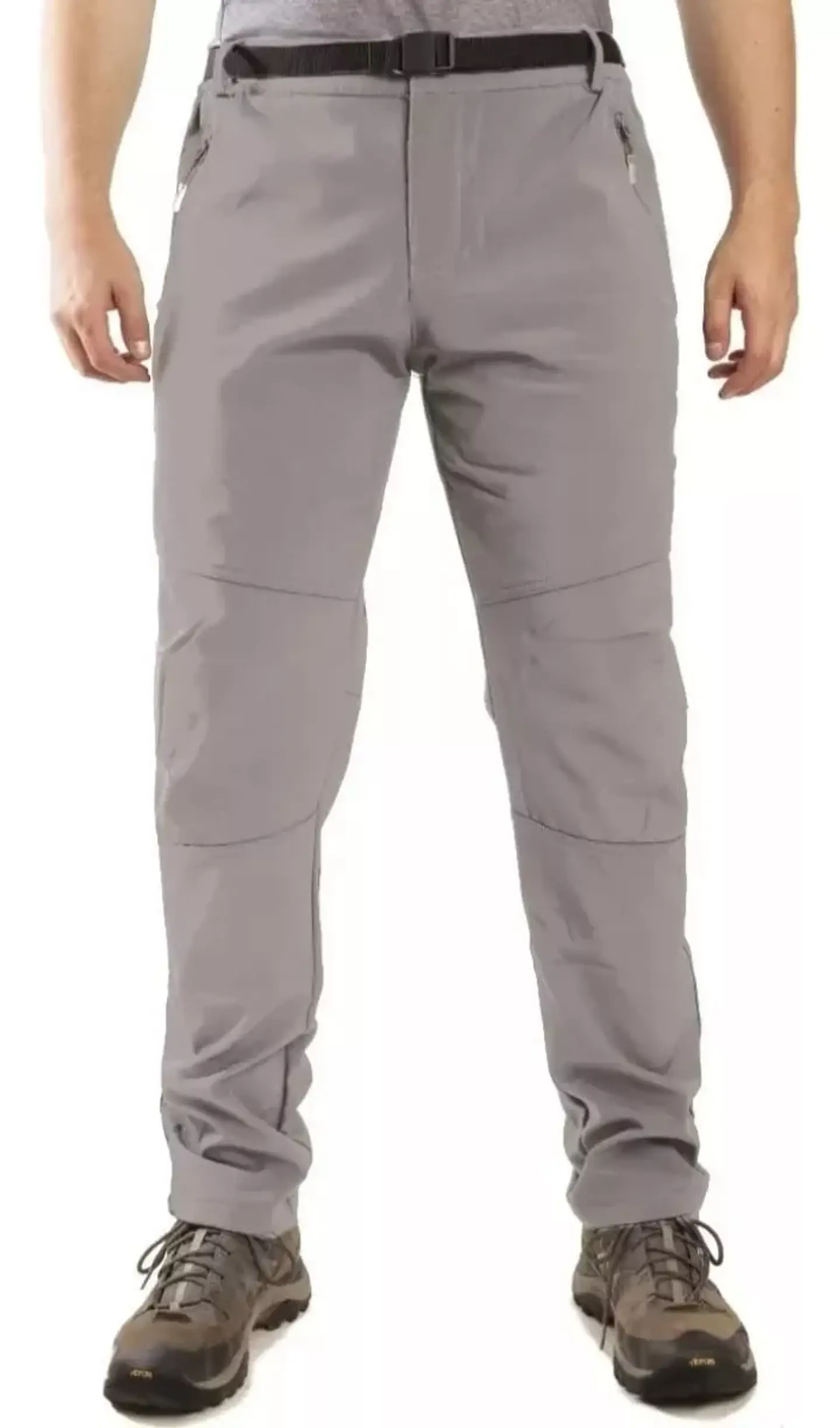 Pantalon Softshell Hombre Termico Impermeable Con Micropolar 8