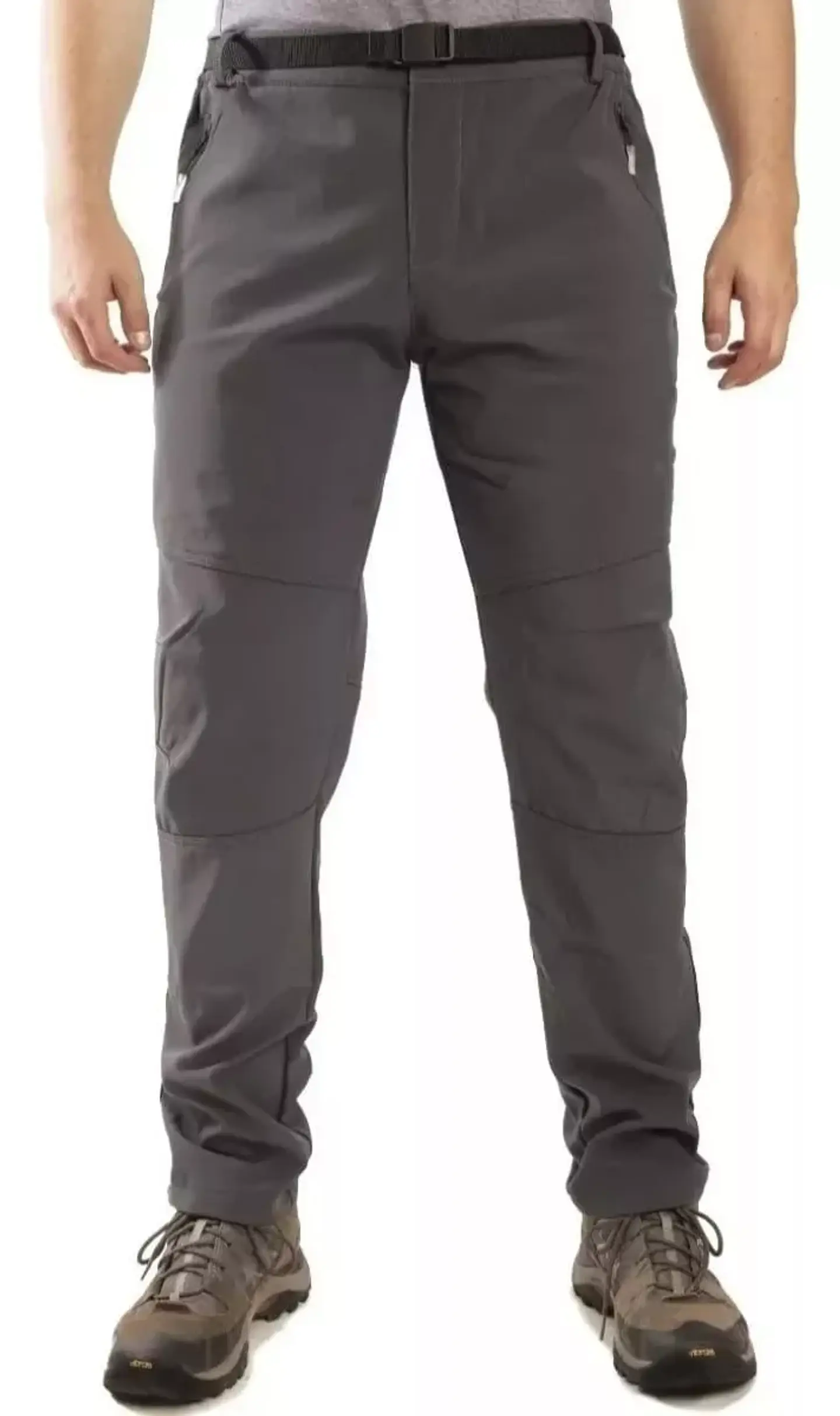 Pantalon Softshell Hombre Termico Impermeable Con Micropolar 10