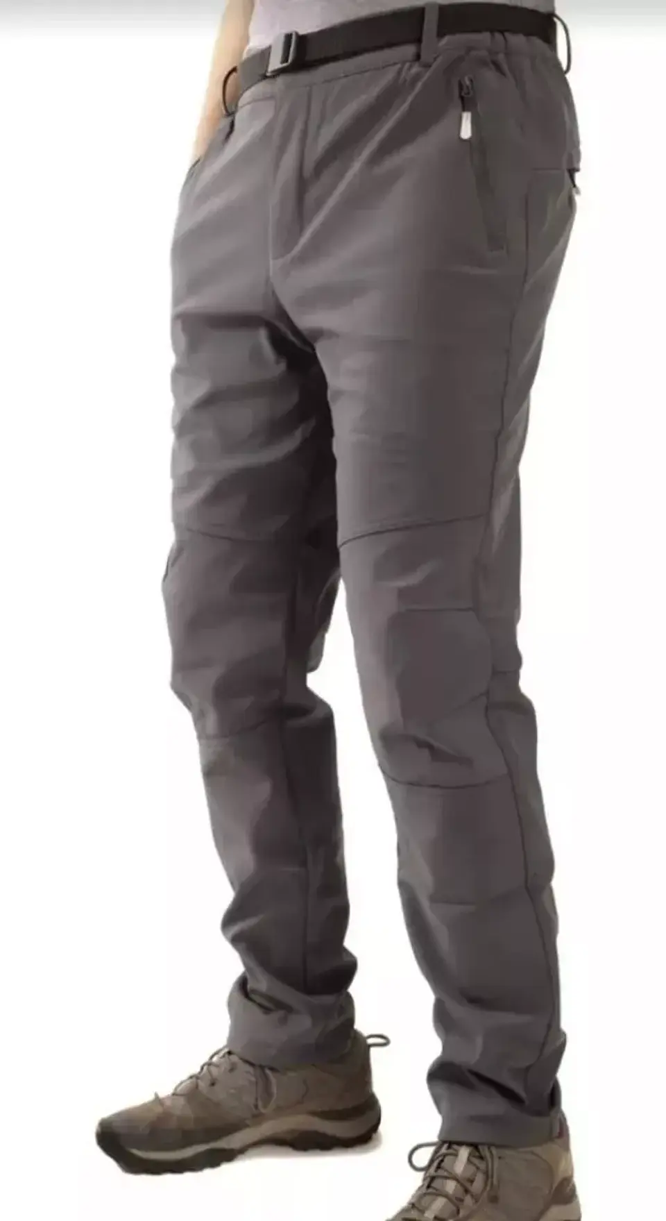 Pantalon Softshell Hombre Termico Impermeable Con Micropolar 12