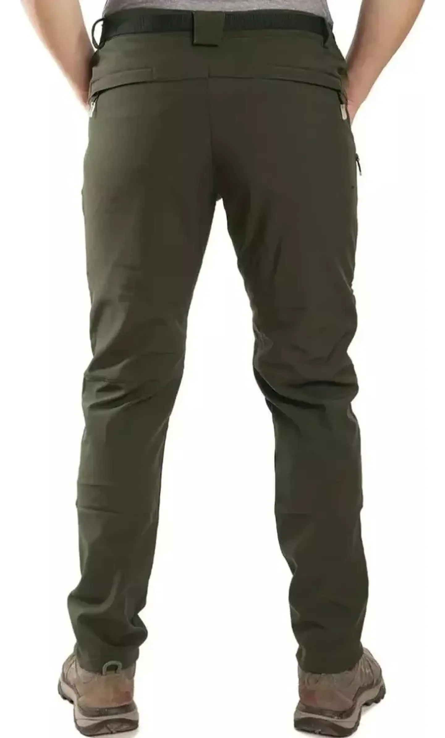 Pantalon Softshell Hombre Termico Impermeable Con Micropolar 14