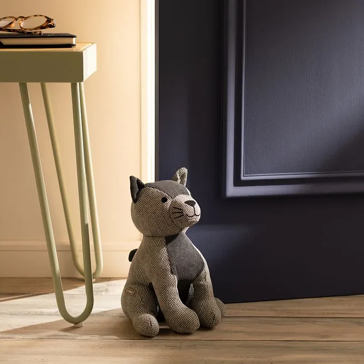 Tope Puerta Animal Marco Paul - Tope Para Puerta, Diseño De Jirafa, Diseño De Animales Con Peso De Peluche, Resistente Y Seguro Para Niños, Decoración En Interiores (jirafa Cuña Puerta Pesada Tela