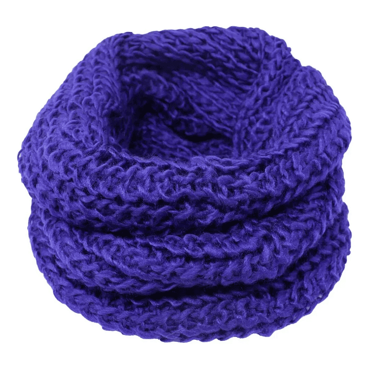 Bufanda Cuello Estilo Punto Ingles Elegante Invierno Viento 3