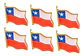 12 X Piochas, Broches, Botones Bandera Chile Fiestas Patrias - Miniatura 5