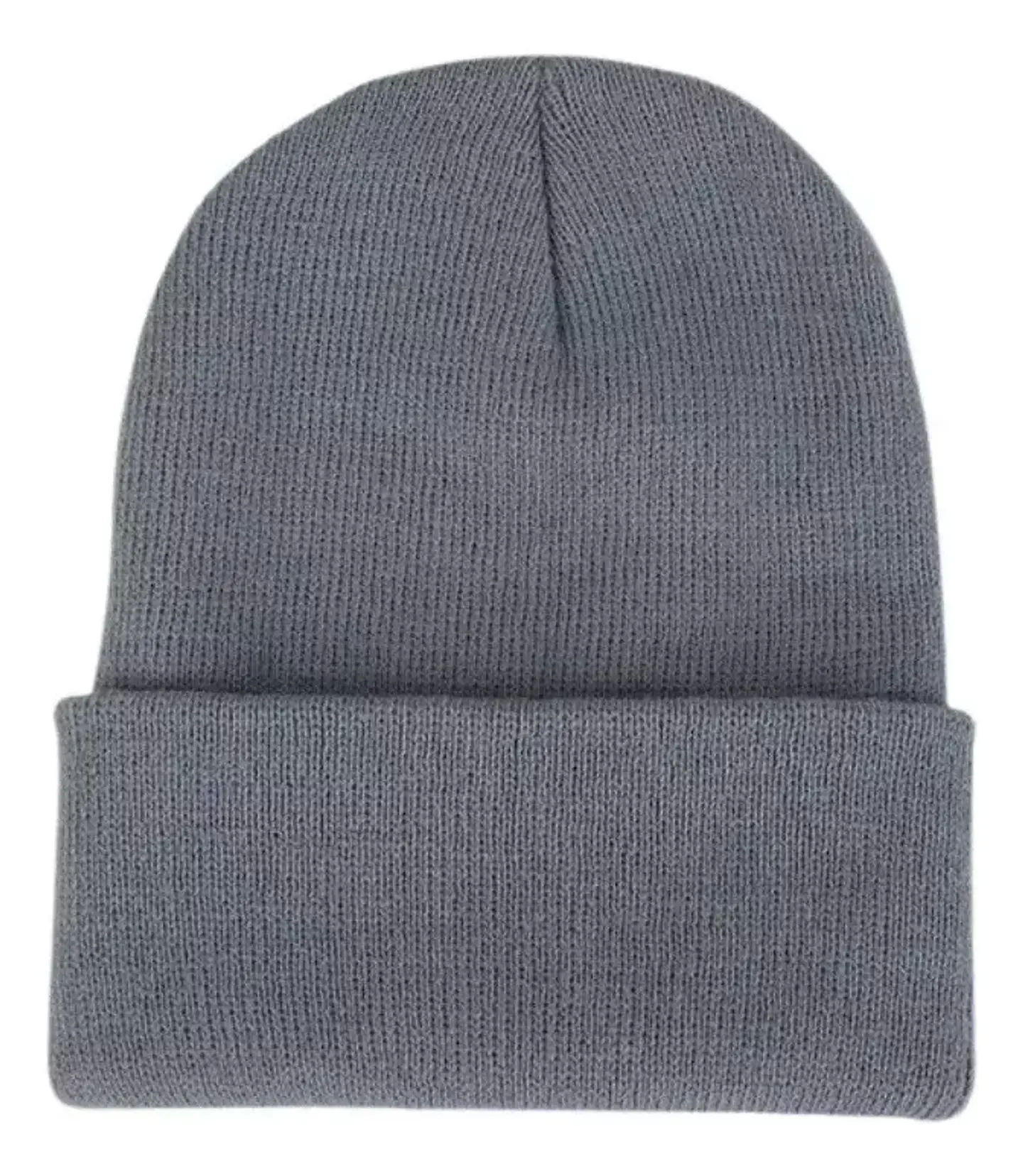 Gorro Beanie De Lana Adulto Con Doblez Forro Polar 6