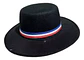 Sombrero Con Cinta Tricolor Huaso Adulto Niño Chupalla - Miniatura 1
