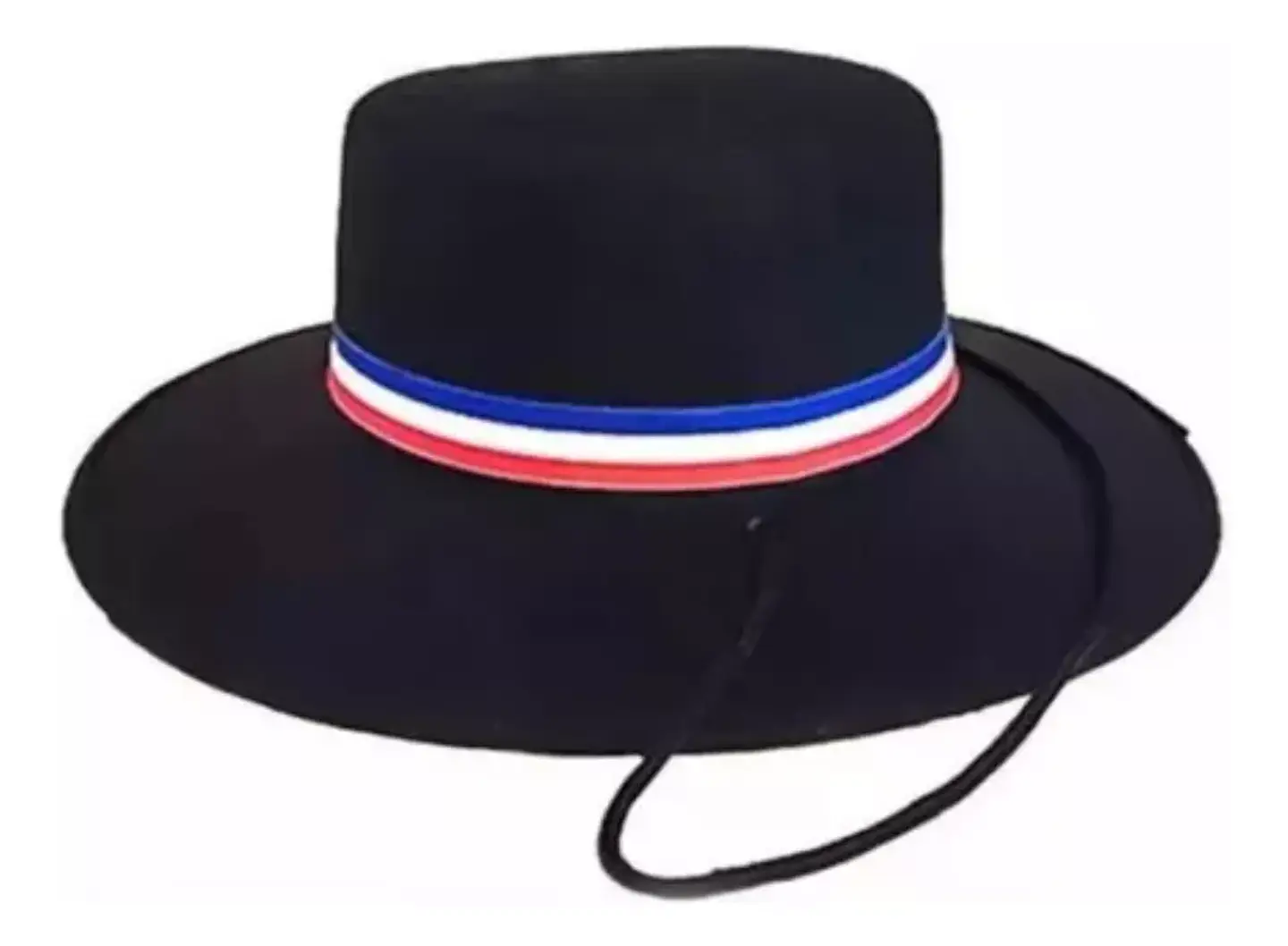 Sombrero Con Cinta Tricolor Huaso Adulto Niño Chupalla 3