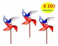 Pack 100 Remolinos Bandera Chilena Fiestas Patrias - thumbnail 2