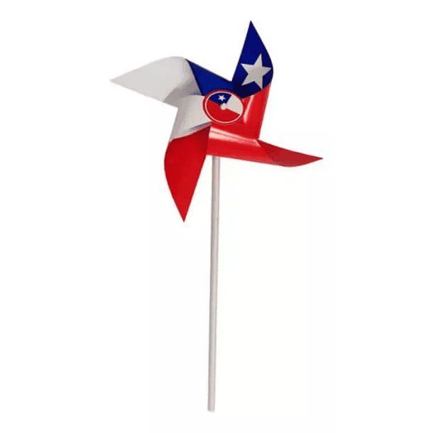 Pack 100 Remolinos Bandera Chilena Fiestas Patrias 3