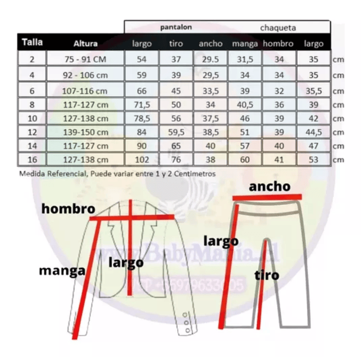 Traje Huaso Niños Chaqueta Pantalón Faja Calidad Ligua 3