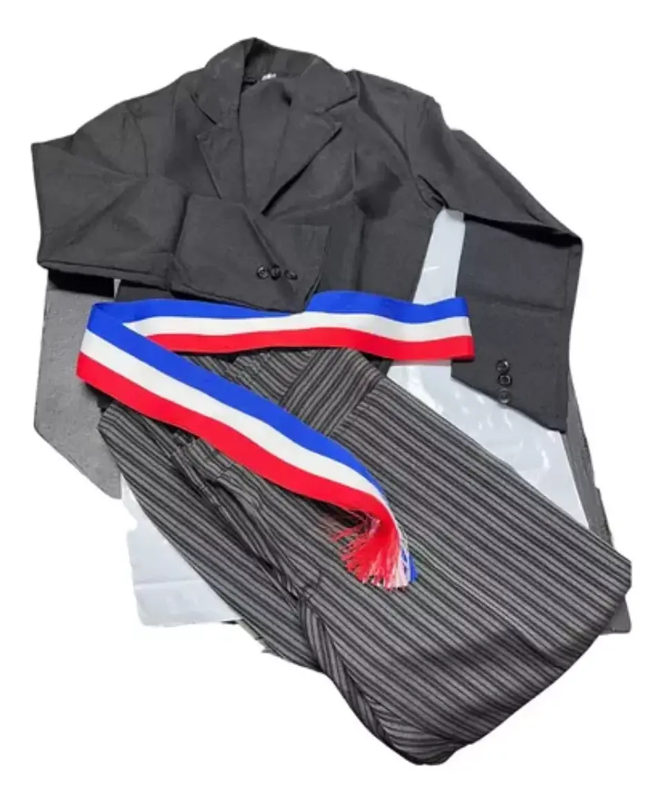 Traje Huaso Niños Chaqueta Pantalón Faja Calidad Ligua 5