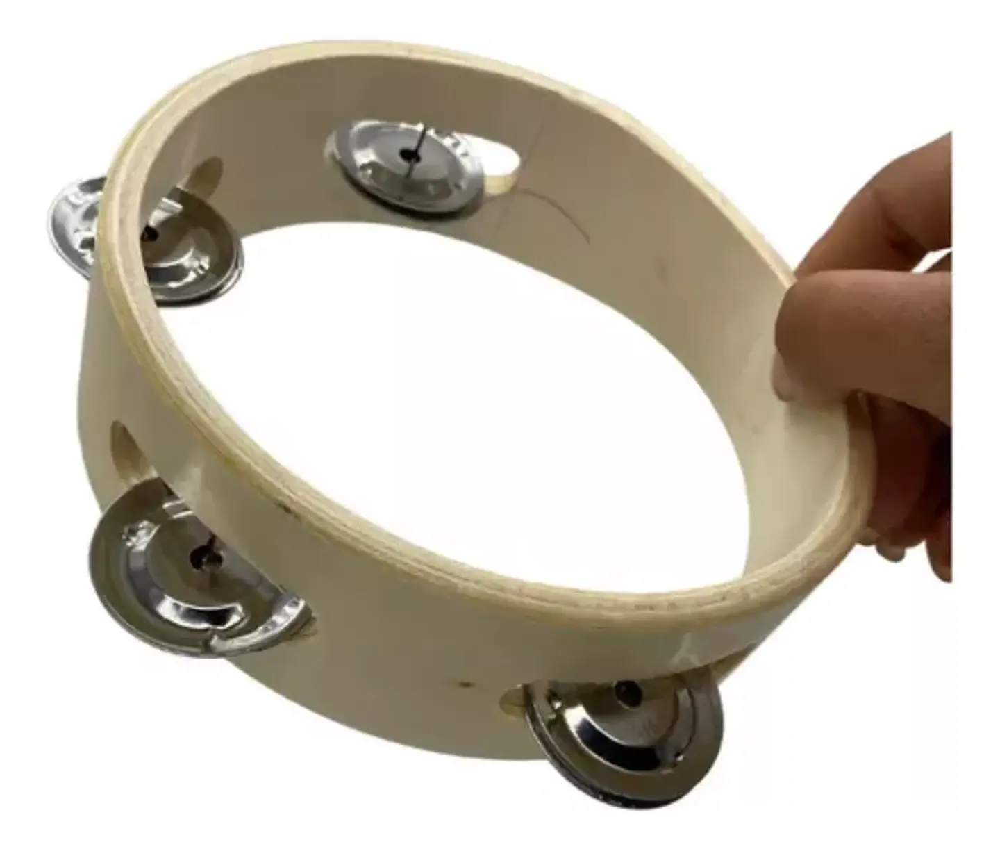Pandero Panderito De Madera Juego Para Niños 2