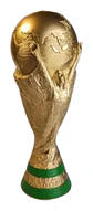 Copa Del Mundo Alcancía Trofeo 37 Cm Mundial Catar 2026 Yeso - Miniatura 2