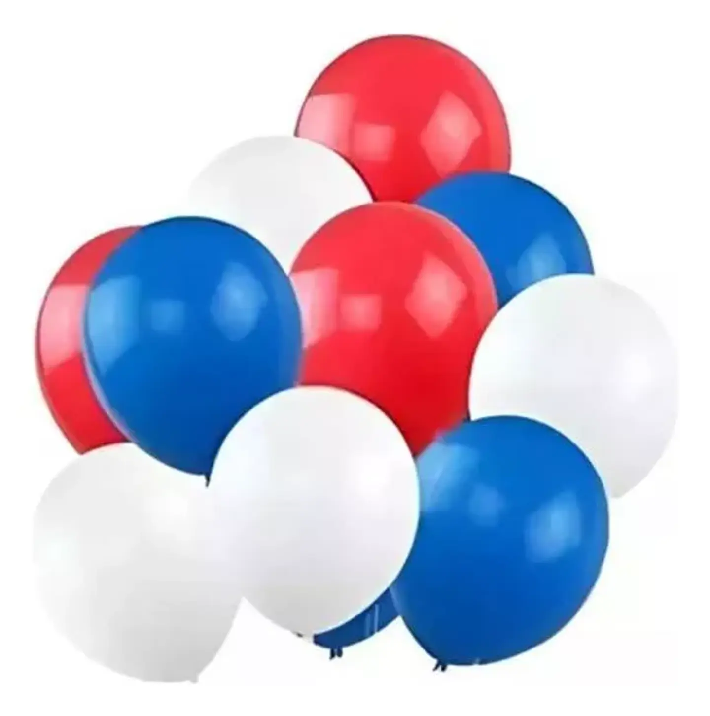 Globos Liso 10 Pulgadas Fiestas Patrias Tricolor X100und 1