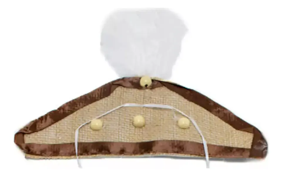 Traje Pascuense Con Plumas Masculino Fiestas Patrias 6