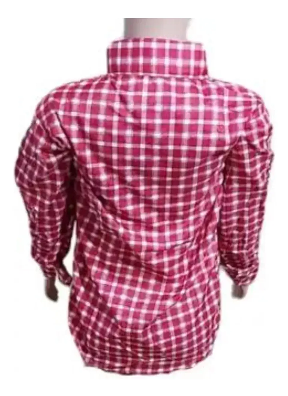 Camisa Cuadrille Para Traje Huaso Niño Y Juvenil Cuadrille 2