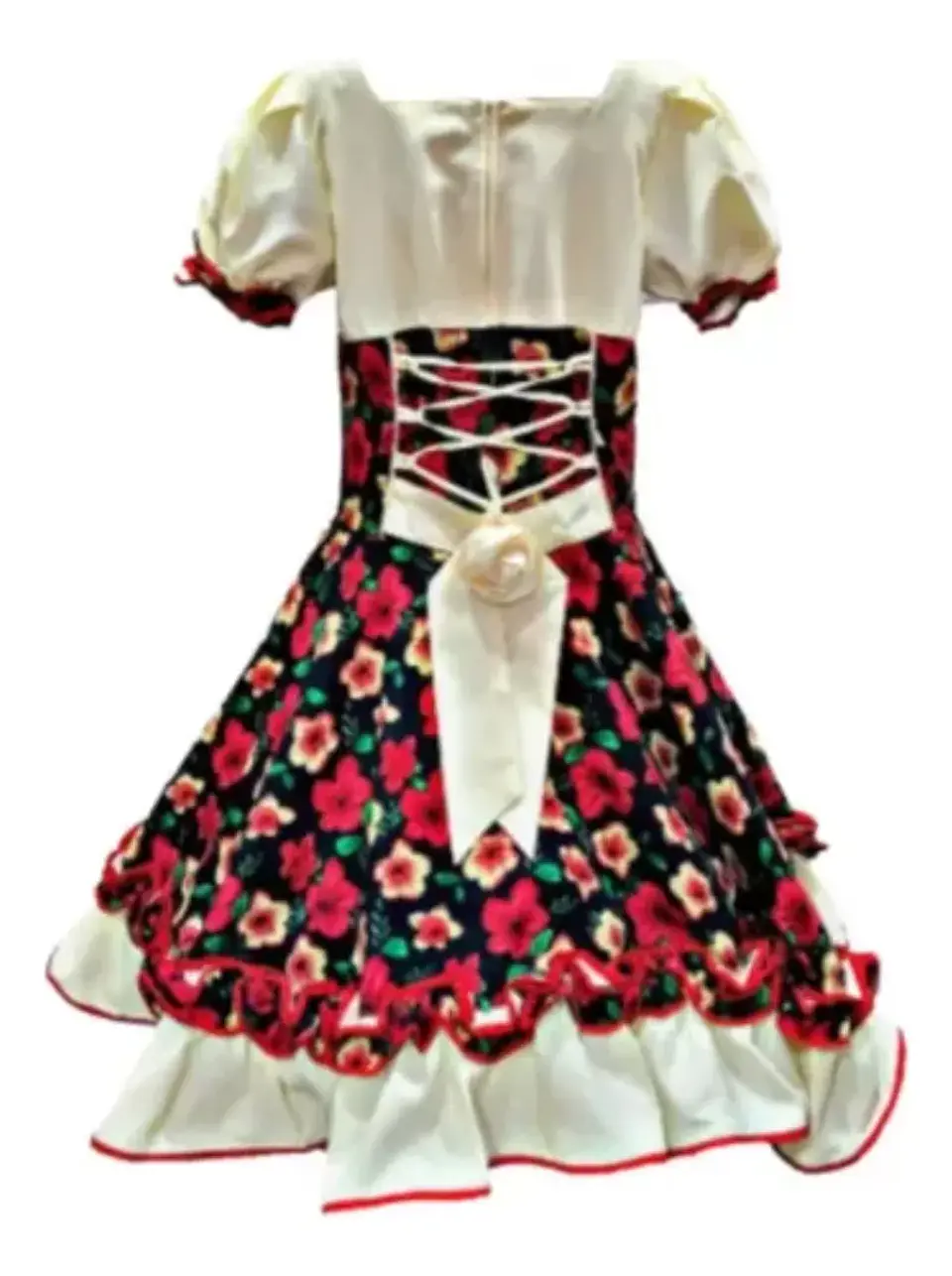 Vestido Huasa Dama Fechas Patrias Juvenil/adulto 5