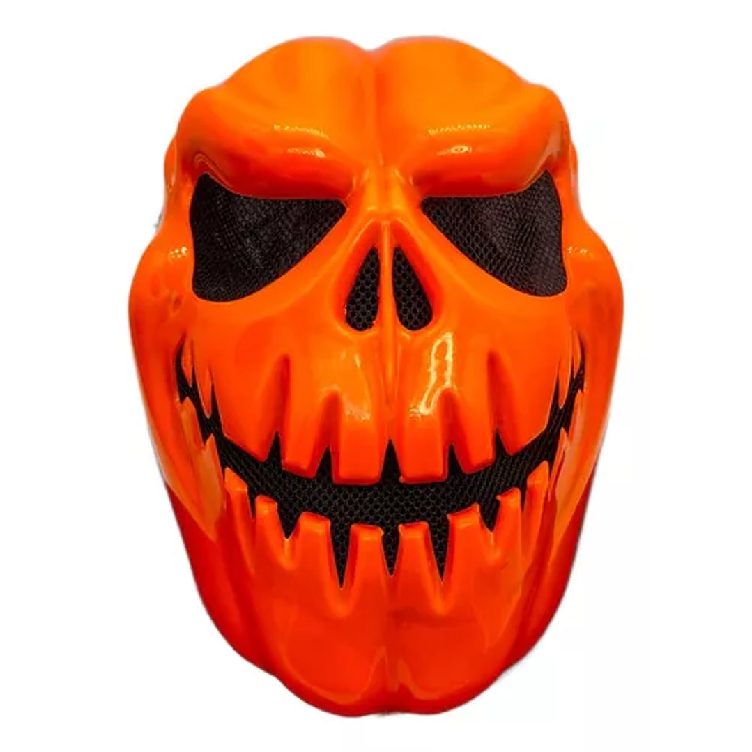 Máscara Calabaza Diablo Disfraz Para Halloween 4