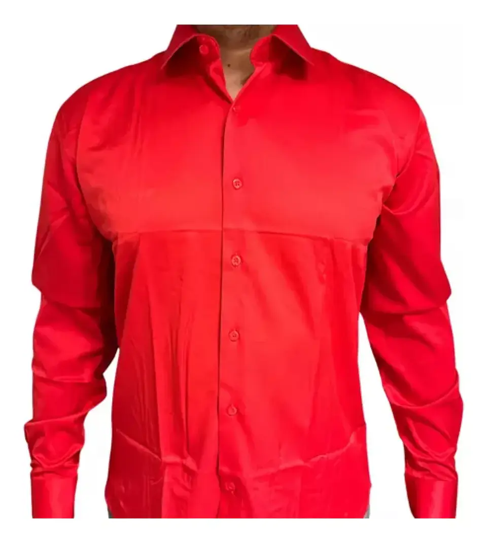 Camisa De Hombre Casual Clasico Vestir Caballeros  3