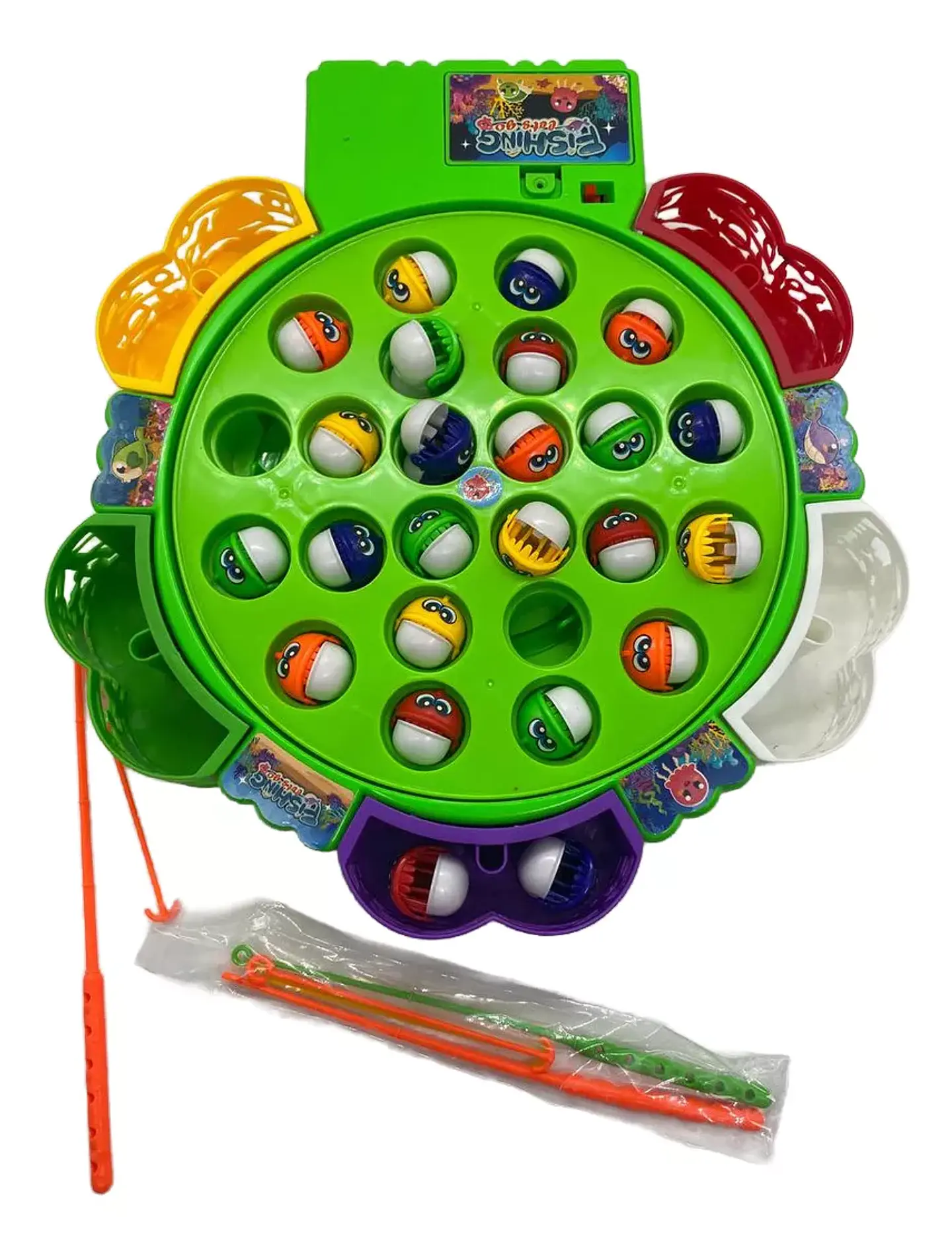 Juguete De Pesca Giratorio Magnético Electrónico Para Niños 2