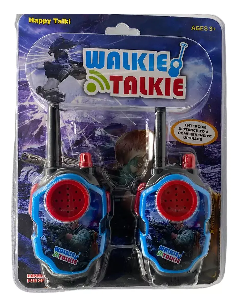 Radio Transmisor Walkie Talkie Para Niños Juguetes 1