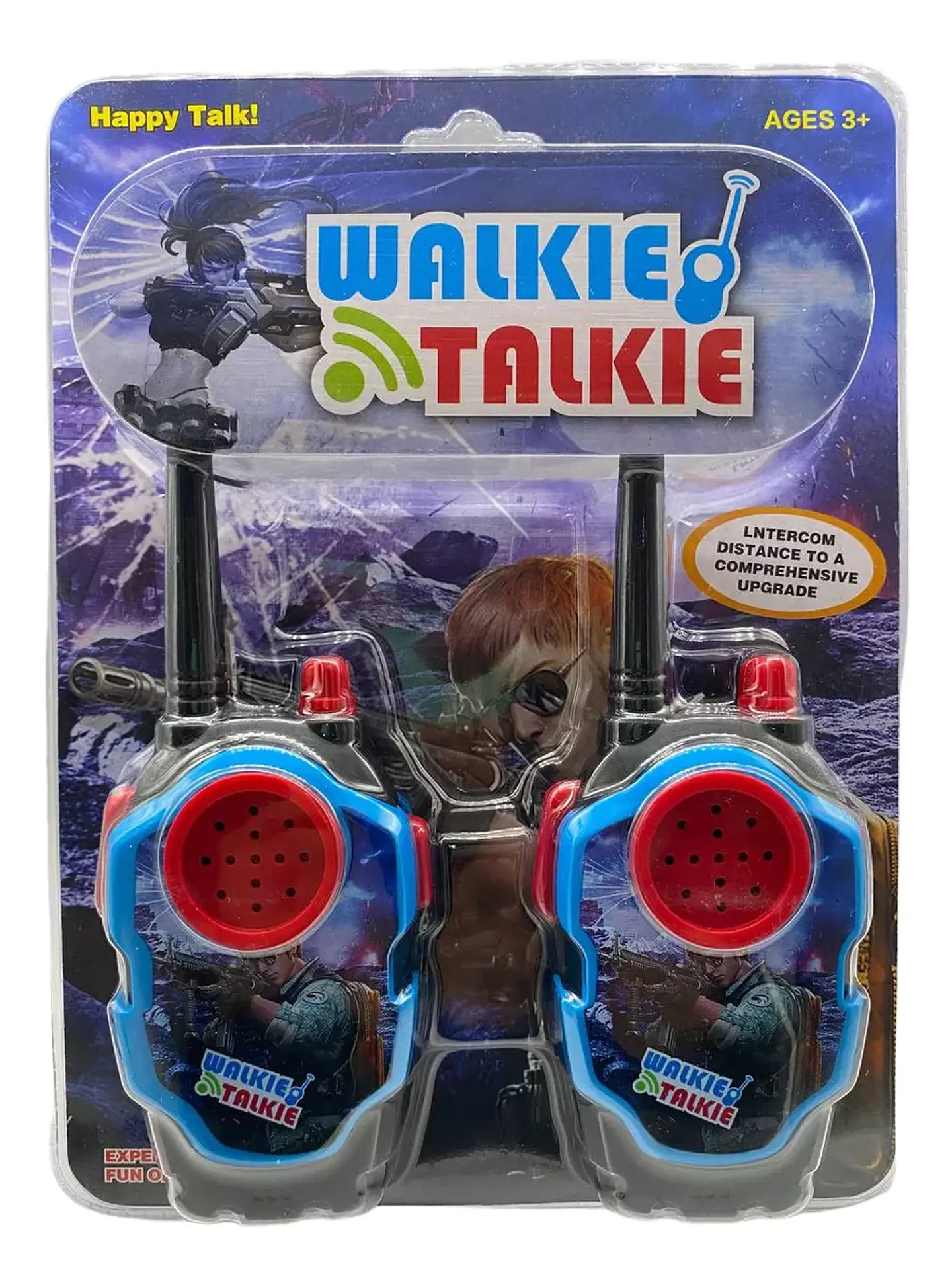 Radio Transmisor Walkie Talkie Para Niños Juguetes 2
