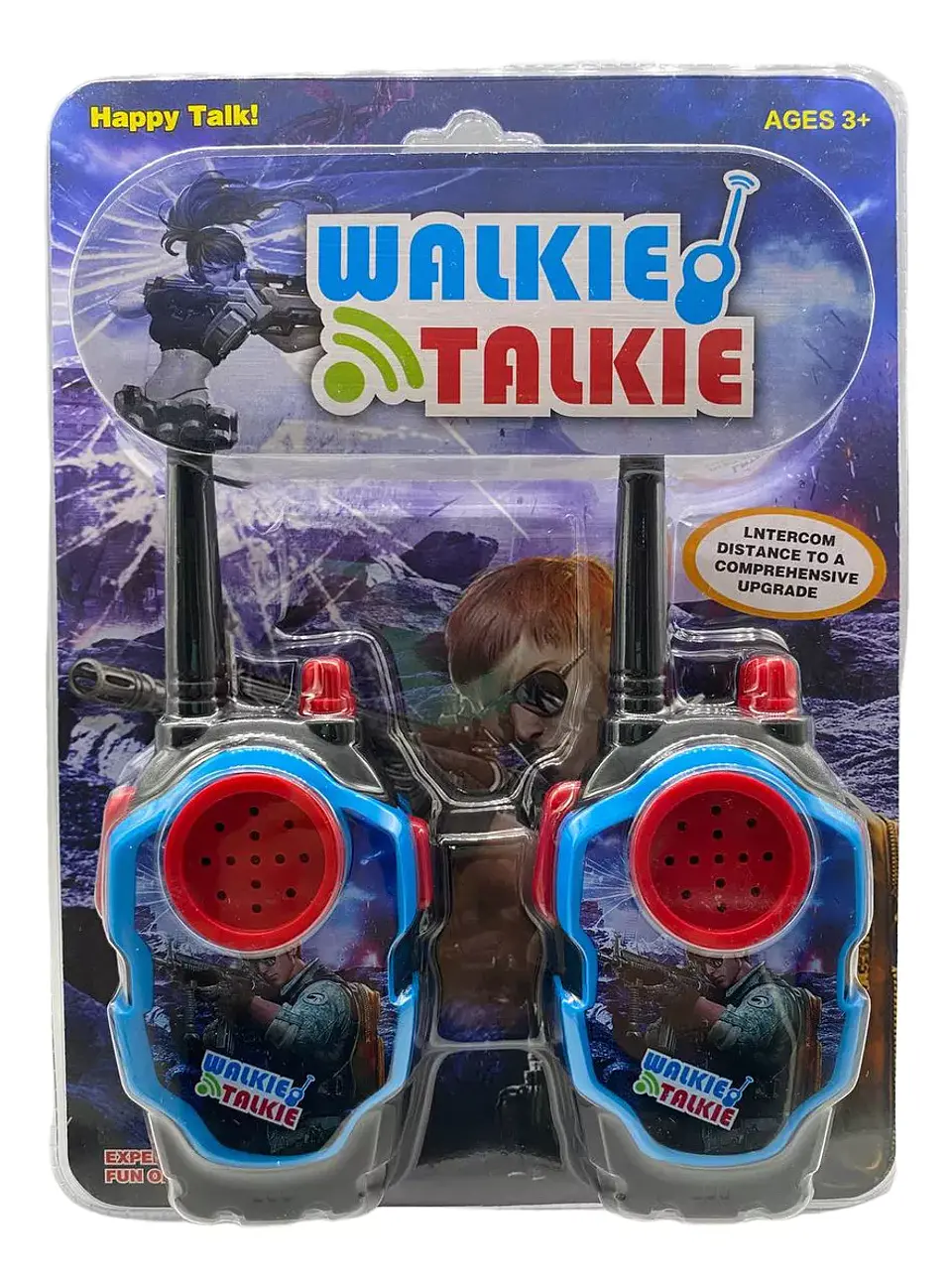 Radio Transmisor Walkie Talkie Para Niños Juguetes 3
