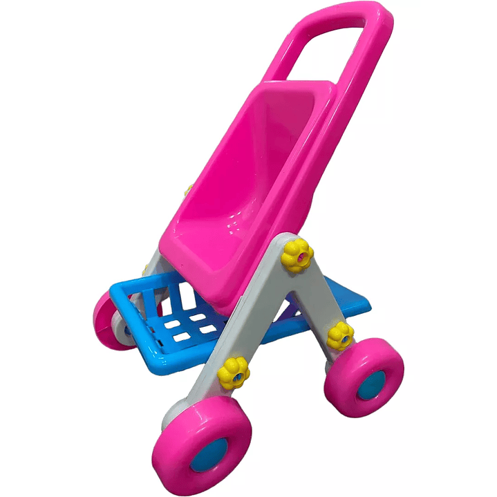 Coche De Paseo Para Muñecas Juguete De Niñas 4