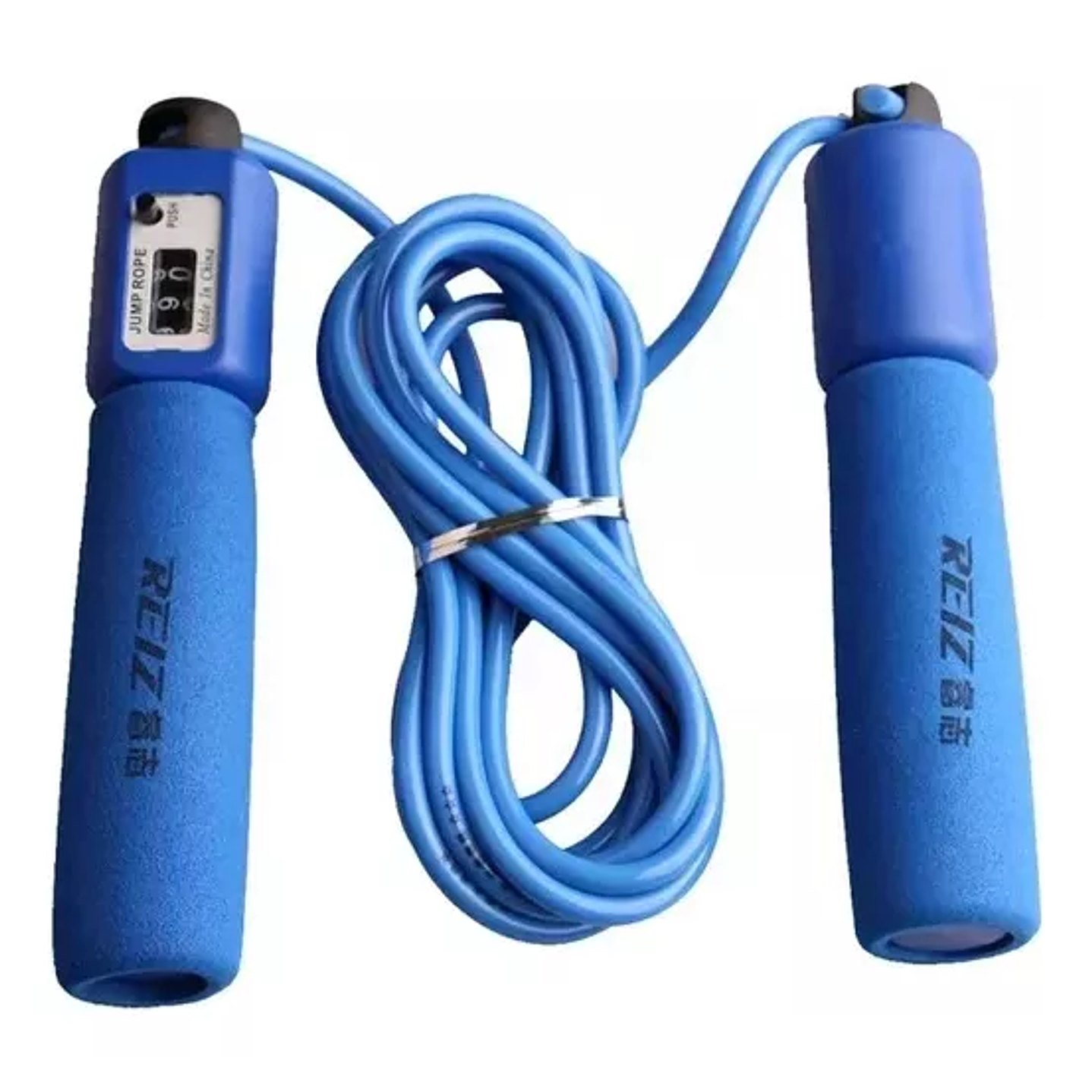 Cuerda De Salto Profesional Con Contador Azul Dm 1