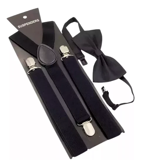 Set Suspensores + Humita(corbatin) Para Adulto, Camisa