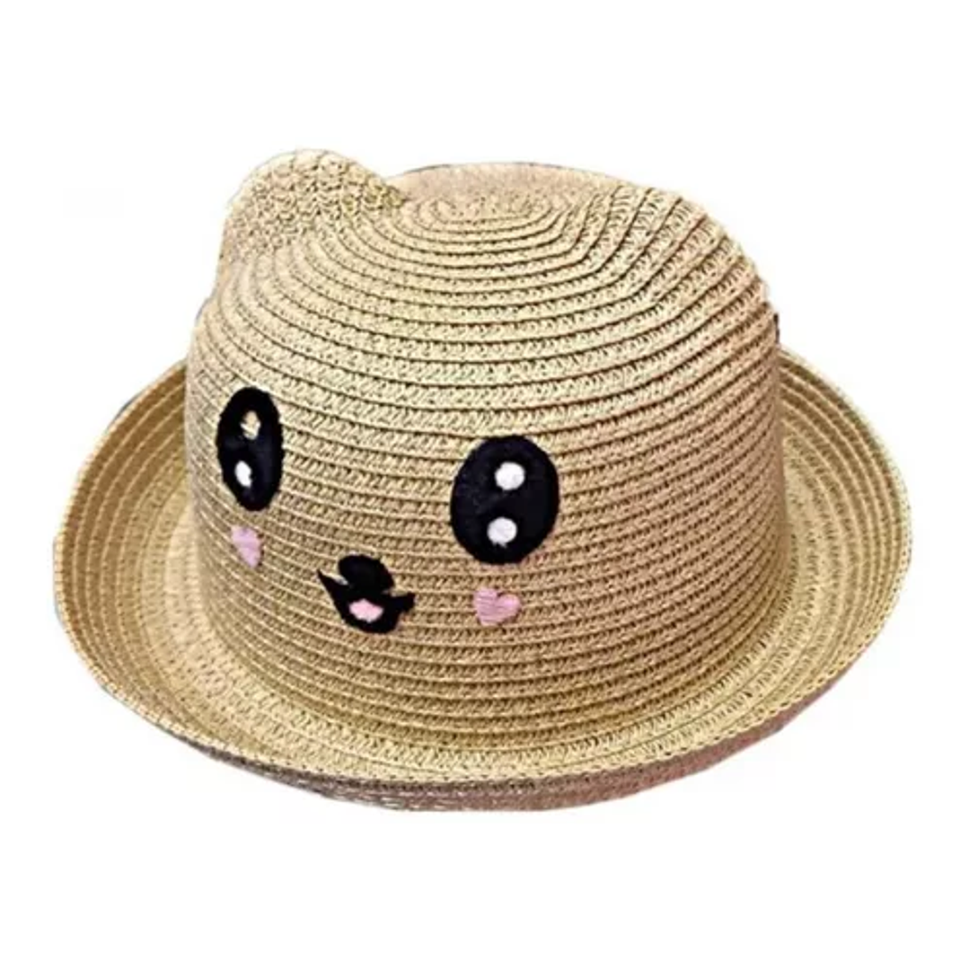 Sombrero De Verano Con Oreja De Gato De Niñas, Ekolmac 1