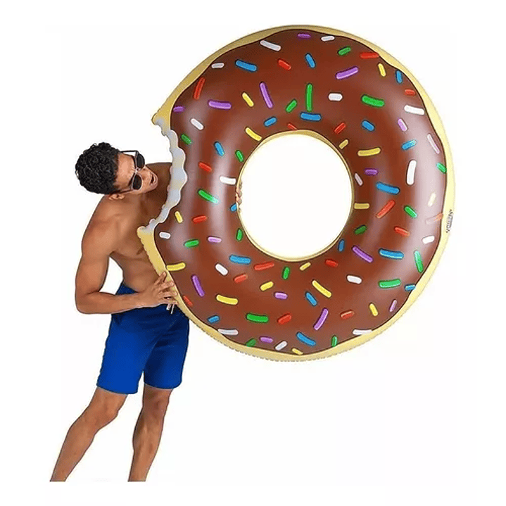 Flotador Infantil Donuts 70cm Para Piscina Inflable Niños 3