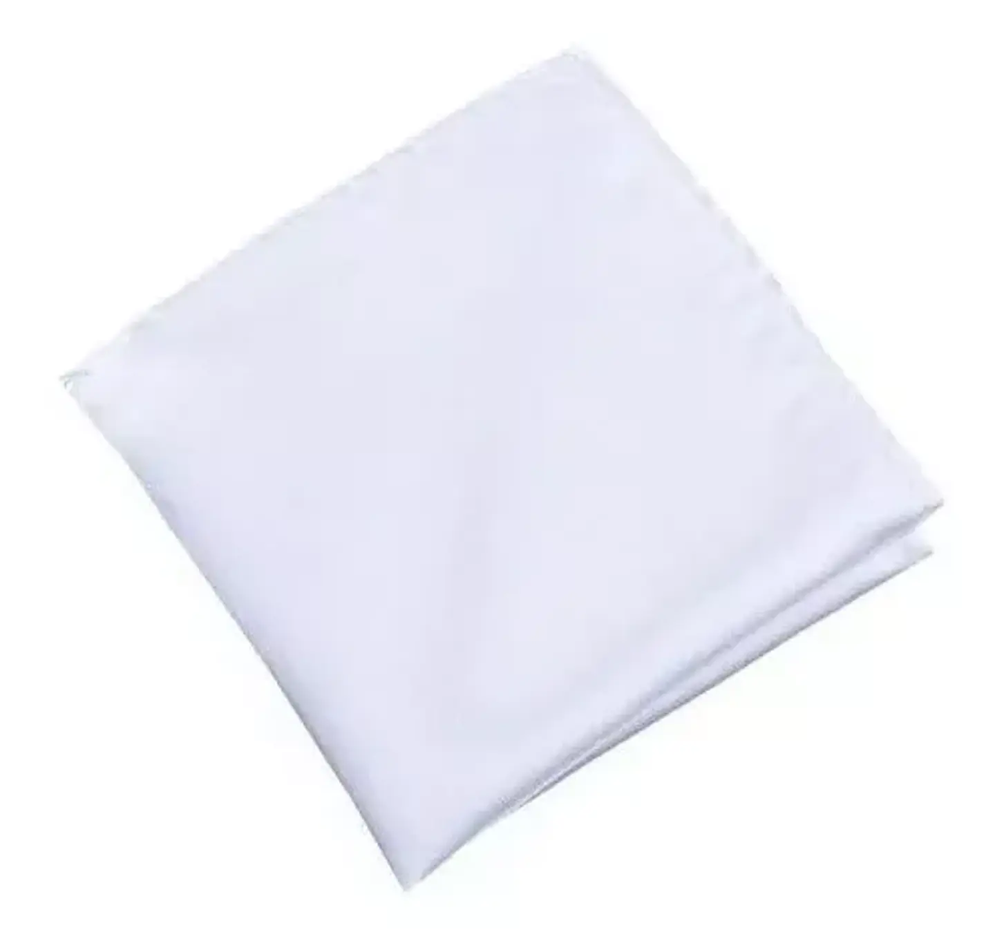 Pañuelos Blancos Para Hombre Cuadrados 12 Und  3