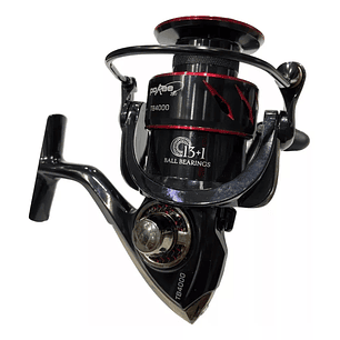 Carrete De Pesca Pokee Tb4000 Frontal 14kg 14r