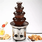 Cascada Fuente Chocolate Fondue 4 Niveles Acero Inoxidable C - Miniatura 2