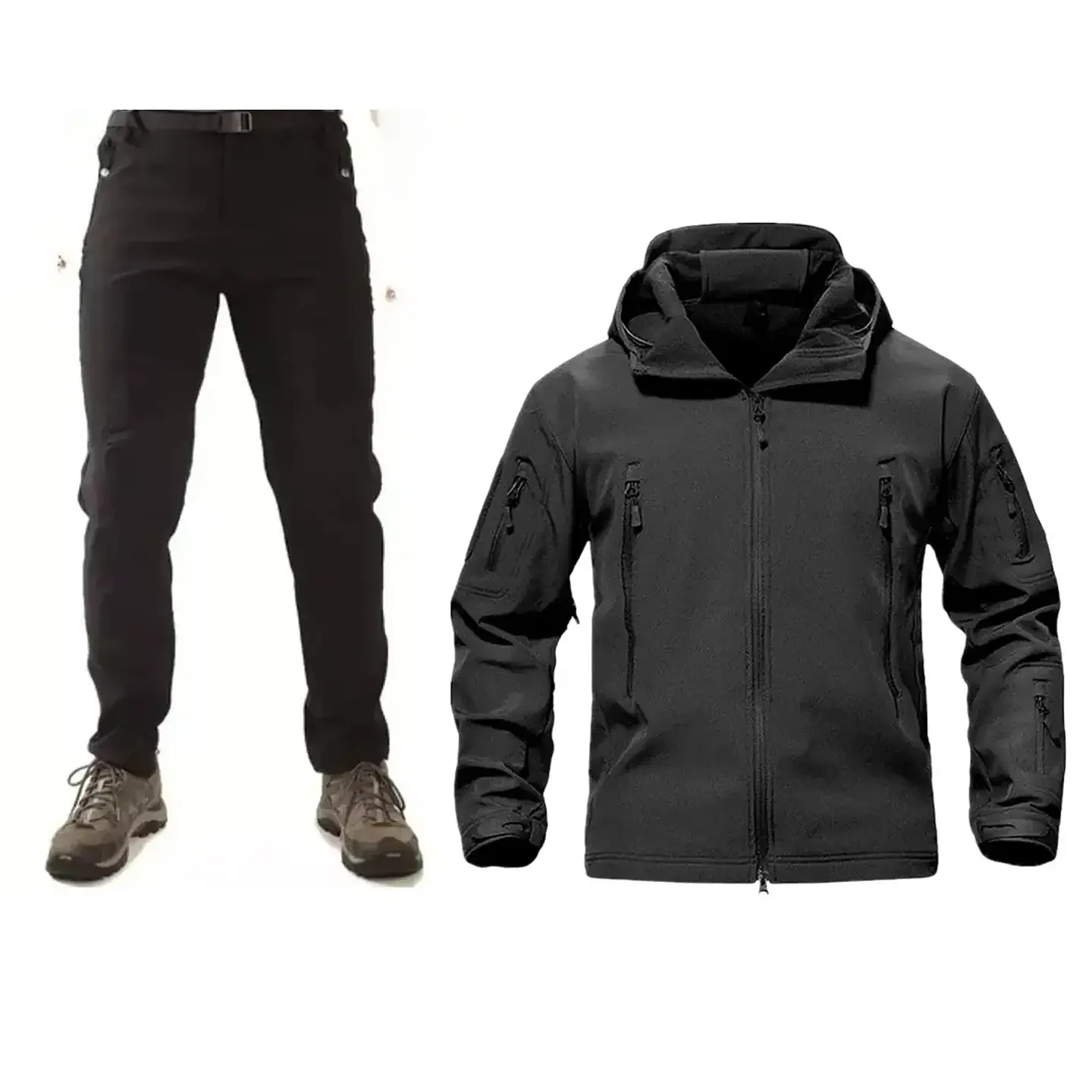 CHAQUETA + PANTALÓN SOFTSHELL TÉRMICO IMPERMEABLE 1