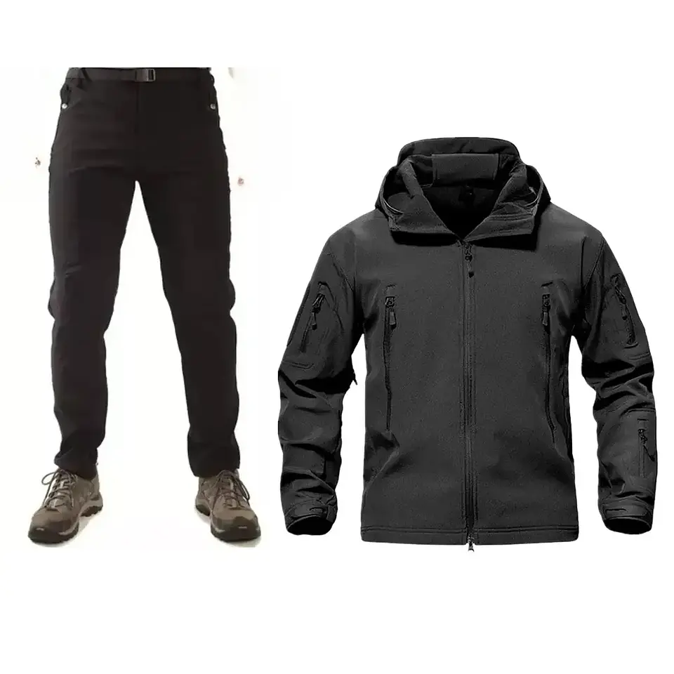 CHAQUETA + PANTALÓN SOFTSHELL TÉRMICO IMPERMEABLE 1