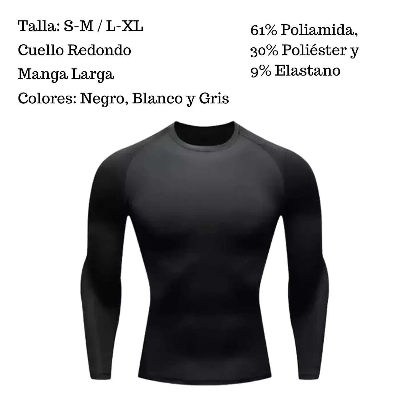 Camiseta de Compresión Primera Capa – Rendimiento y Confort 7