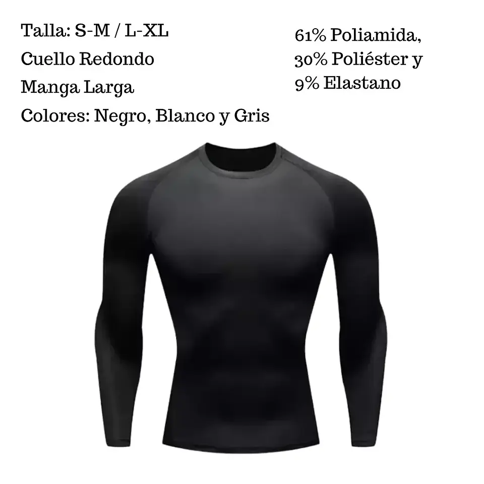 Camiseta de Compresión Primera Capa – Rendimiento y Confort 7